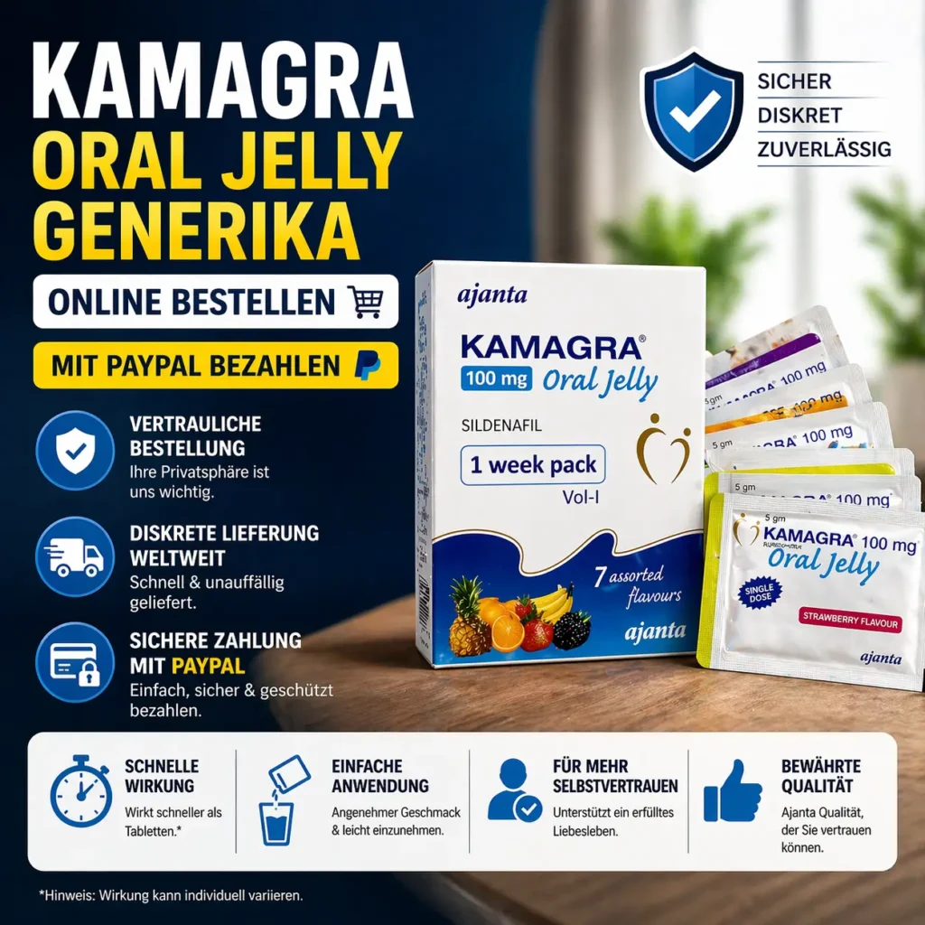 Kamagra Oral Jelly 100mg Guide
